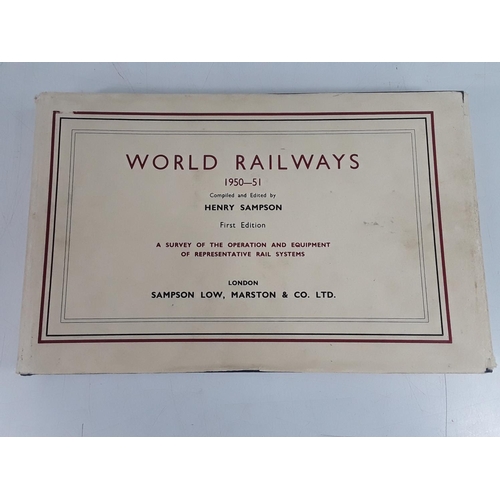 44 - 1950 - 1951 world railways book