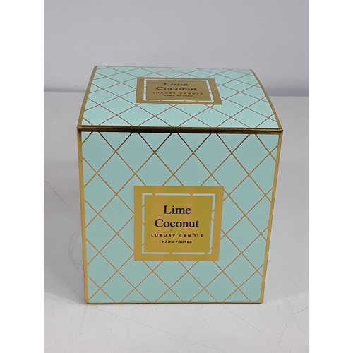 53 - Lime & Coconut candle in presentation box