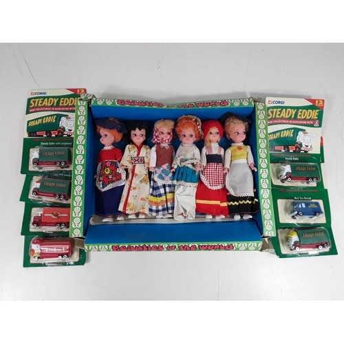 224 - Vintage dolls and Stobart models