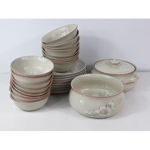 363 - Box of Denby dinnerware 26 pieces