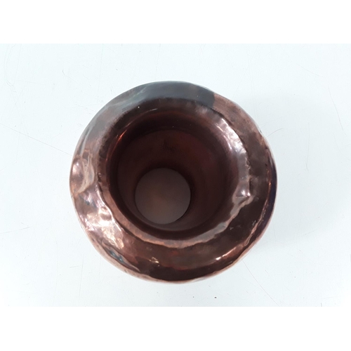 653 - Antique copper jelly mould