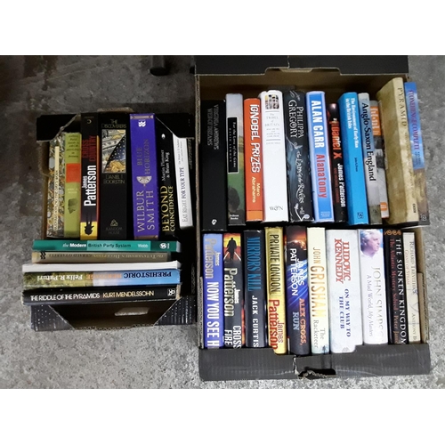 673 - 2 boxes of books