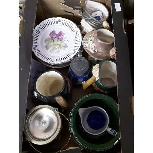 704 - Chinaware, toby jugs etc