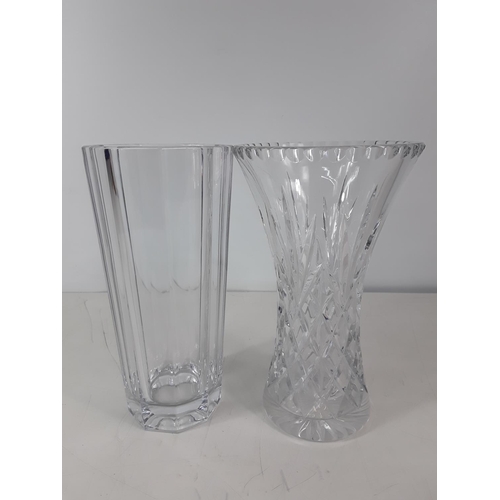 85 - 2 glass vases