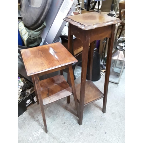 231 - 2 vintage 2 tier tables