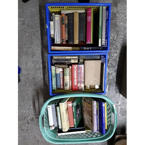 319 - 3 boxes of books