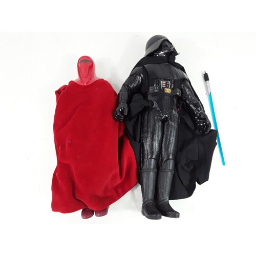 108 - 2 large Starwars figures