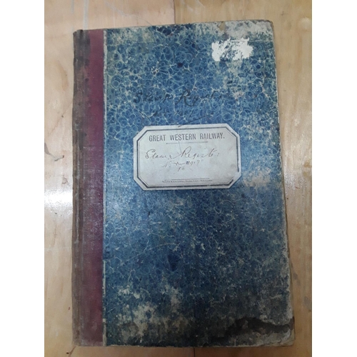 174 - Antique Great Western railway ledger