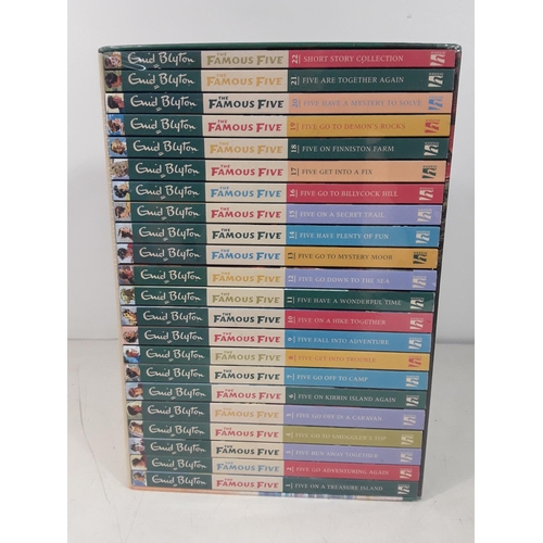 221 - Boxed Enid Blyton Famous Five books RRP £153