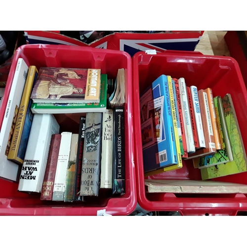 299 - 2 boxes of books and annuals