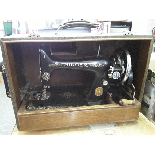 306 - Cased sewing machine