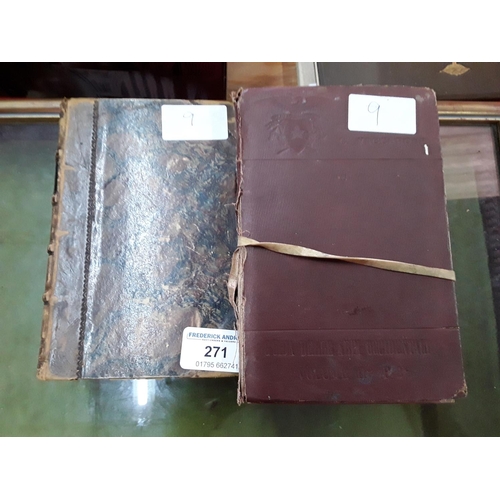 271 - 2 antique books