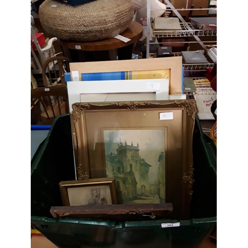 294 - Large box of various pictures