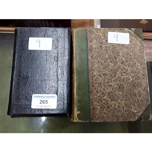 265 - 2 antique books