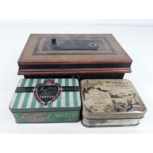 79 - 3 vintage tins