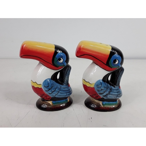 54 - Toucan two piece cruet