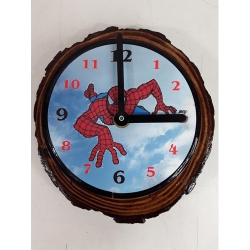 19 - Spiderman wallclock