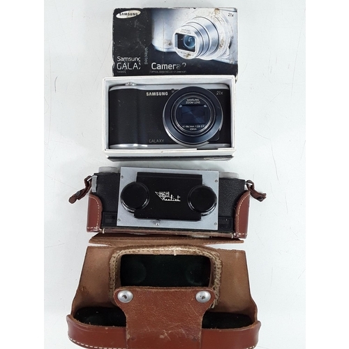 40 - Vintage camera and digital camera