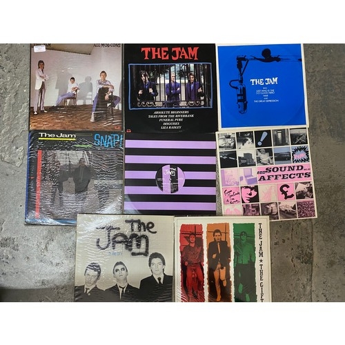 101 - Qty of The Jam LPs