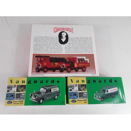 453 - 2 boxed Vanguard models and a model set