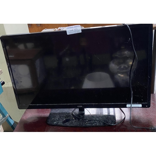 123 - LOGIC FLAT SCREEN TV