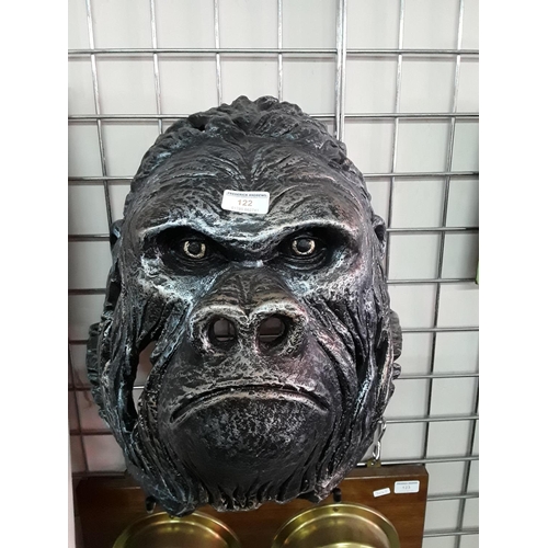 125 - Large gorilla head mask