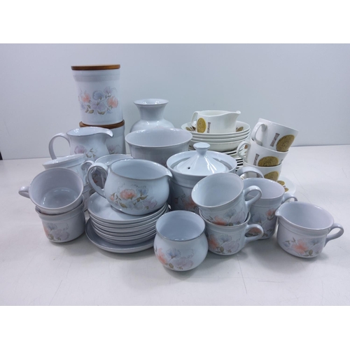 134 - Large box of china and dinnerware