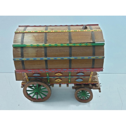 218 - Large model Gypsy caravan approx 55cms by 44cms