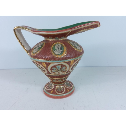 236 - Terracotta Italian jug