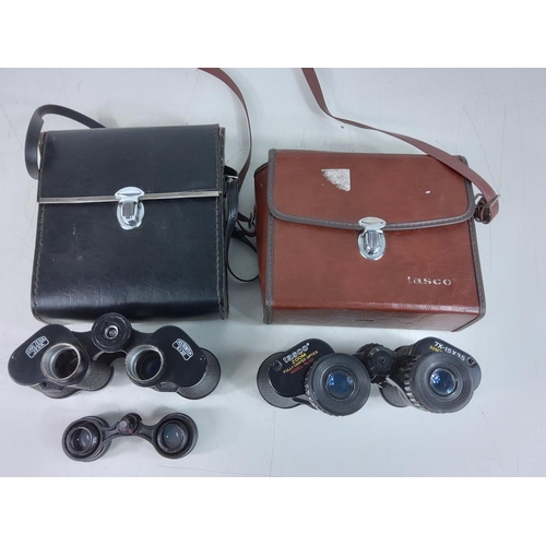 503 - 2 pairs of cased binoculars