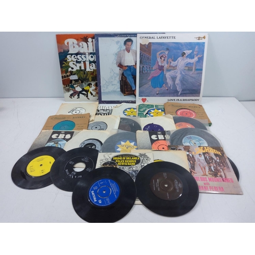 168 - Qty of LPs and 45s