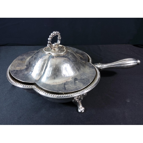 26 - Plated chaffing dish