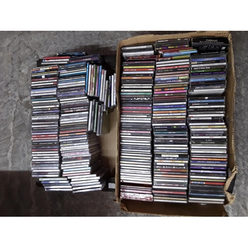 53 - 2 boxes of CD's