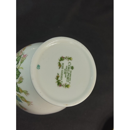 185 - Basket of chinaware