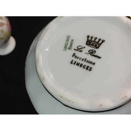 185 - Basket of chinaware