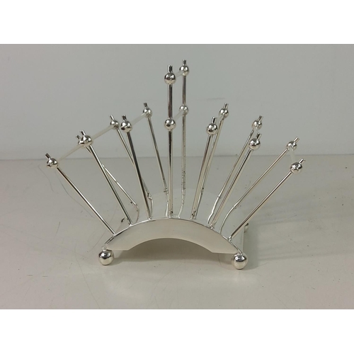239 - Christopher Dresser style toast rack