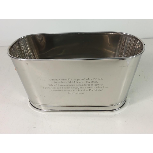 240 - Champagne bath with quotes from Napoleon and Lily Bollinger