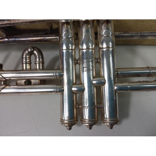 69 - Cased trumpet