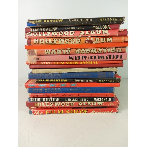 71 - Vintage annuals including Film Review, Hollywood Album and Elvis