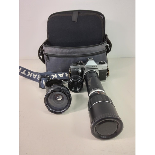 196 - Camera and accessories