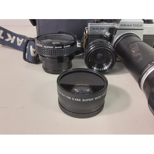 196 - Camera and accessories