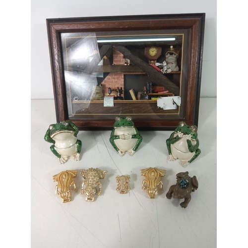 205 - Frog collectables