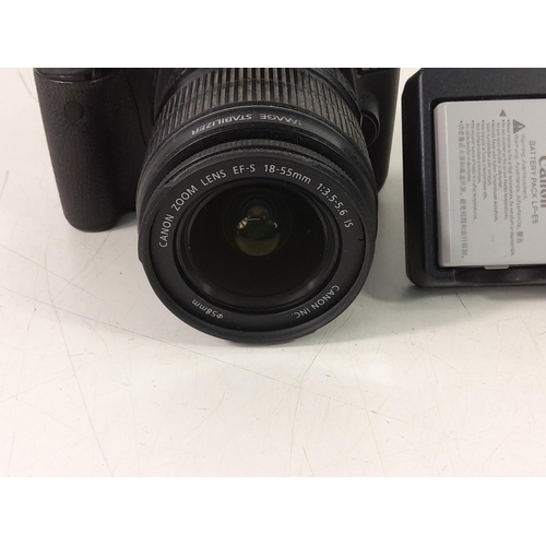 220 - Canon camera with spare battery