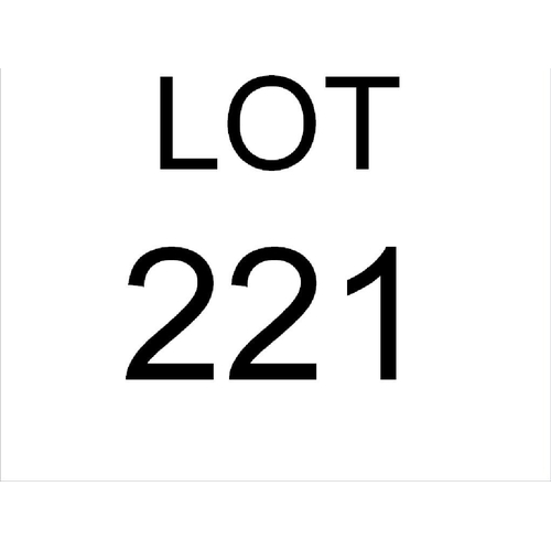 221 - Cast metal Harley Davidson sign