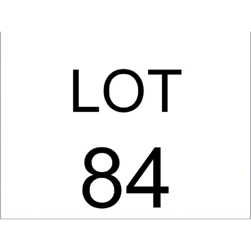 84 - Art glass vase, 33cms in height