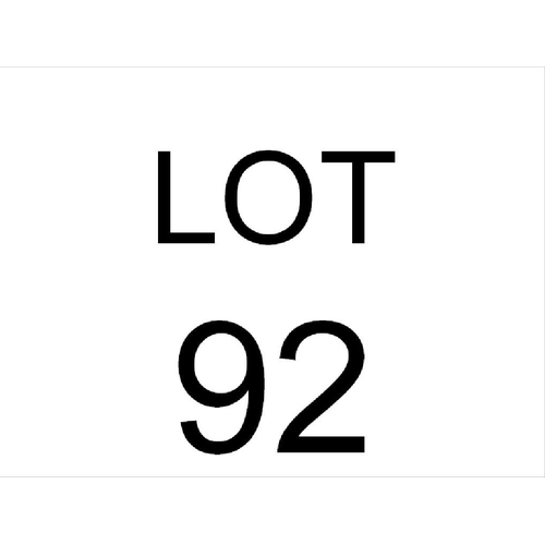 92 - Beswick dog, glass bird and glass cruet