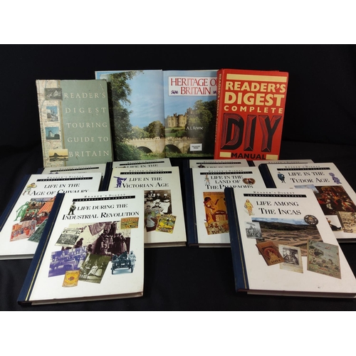 89 - A collection of 10 Reader's Digest 'Journeys to the Past' hardback books, Reader's Digest Complete D... 
