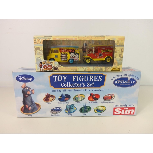 103 - 2 boxed toy collectors sets, Beano & Disney