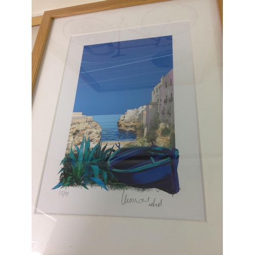 221 - 4 framed limited edition prints