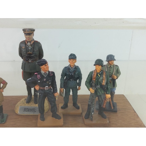 504 - Cased soldier figures